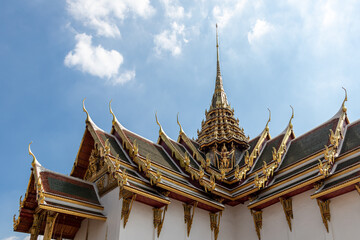 Wall Mural - Toit du palais royal de Bangkok, Thaïlande