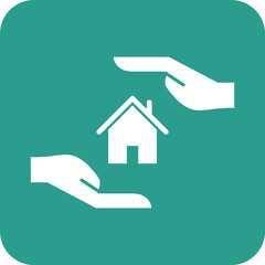 Sticker - Home Protection Icon