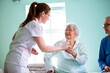 © didesign - Nursing home concept, taking care of elder people, providing a broad range of long term services to elderly