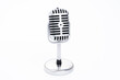 © MuhammadFadhli - Vintage classic microphone isolated on white background