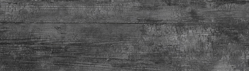 Canvas Print - black wood background.old wood texture background.