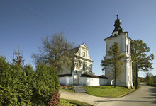 Church Of St. Stanislaus In Uherce Mineralne. Poland