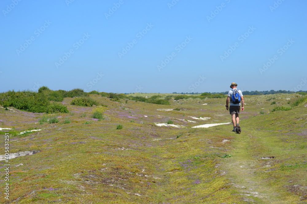 Les Dunes de Keremma situé dans le nord Finistère, le plus grand cordon