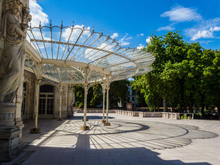 véranda art déco à Vichy en France