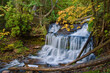 576-93 Wagner Falls in Autumn