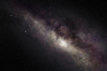 Wall Mural - milky way galaxy in night sky