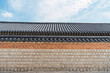 © Carlos - korean traditional wall with a classic roof