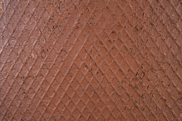 Old Brown iron background. Metal texture