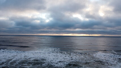 Wall Mural - Beautiful Beach Skyline