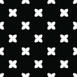© t2k4 - Black and white texture. Abstract seamless geometric pattern.