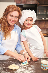 Wall Mural - mother and daughter