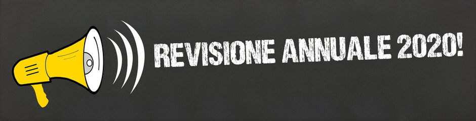 Canvas Print - Revisione annuale 2020! 