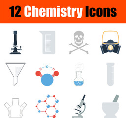 Poster - Chemistry Icon Set