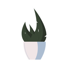 Canvas Print - House Plant Icon