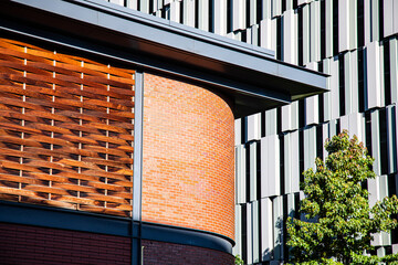 Canvas Print - Sheffield brick buildings