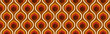 © creamfeeder - 70's retro seamless wallpaper pattern material / vector illustration