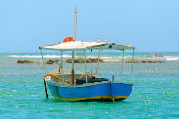 boat on the beach