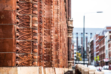 Canvas Print - York Brick building