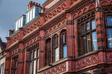 Canvas Print - Leeds Brick building