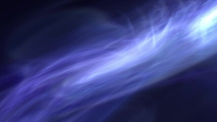 Poster - violet blue foggy light streaks on black background. artistic blurry smoke effect copy space animati