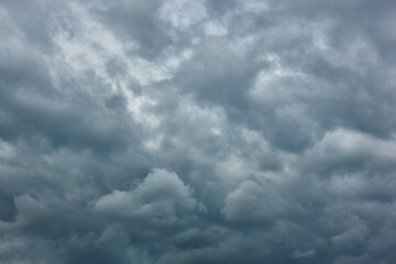 Wall Mural - overcast - gray havy rain clouds