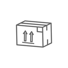 Sticker - Box Flat Icon