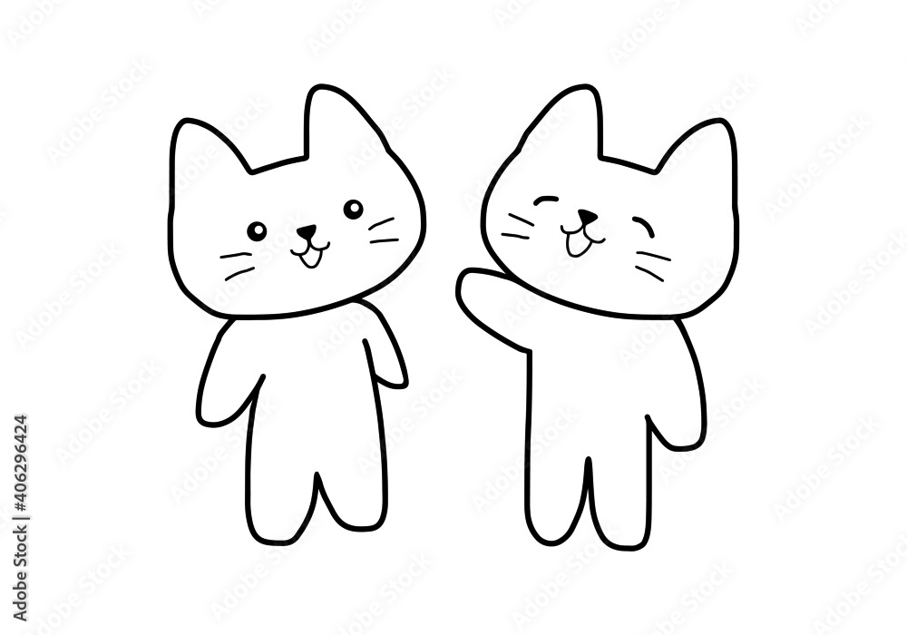 話すコミュニケーション聞く猫さん