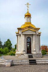 Wall Mural - Leninsk-Kuznetsky, chapel of the icon of the Mother of God of All Sorrows Joy