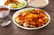 © chee siong teh - Mee Rojak is Malaysia Indian food of noodle with peanut sauce.