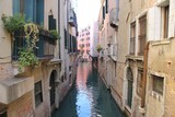 Fototapeta Uliczki - Venice Architecture and Canals