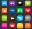 © lisess - Car shop icons set