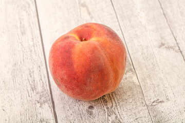 Fresh ripe sweet peach fruit