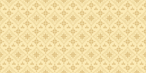 background pattern with decorative ornaments in vintage style. seamless wallpaper texture. vector im