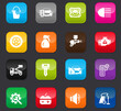 © lisess - Car shop icons set