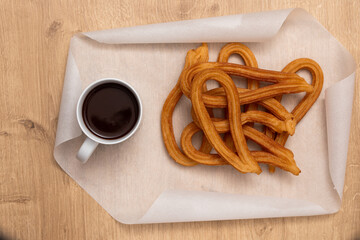 Wall Mural - Chocolate con Churros