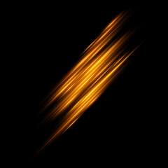 Wall Mural - abstract light line glowing neon motion on black background.