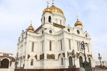 cathedral of Christ the Saviour in Moscow