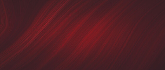 Poster - Abstract wave dark red background