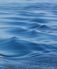 Gentle Sea Swells Of The Pacific Ocean
