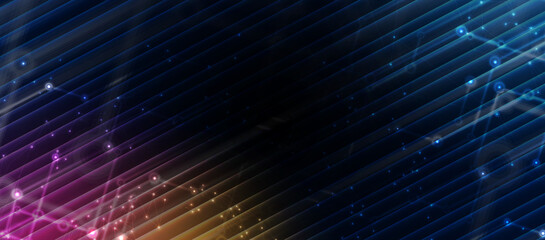Technology data background, idea of global business solution