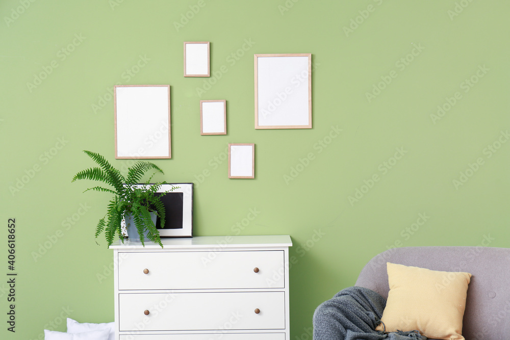 Interior of modern living room