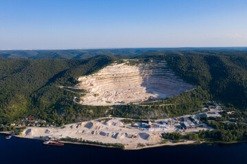 Old stone quarry