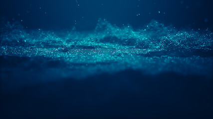 abstract technology big data background concept.