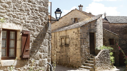 Wall Mural - La Couvertoirade sur le plateau du Larzac