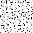 © tomkoom - Artsy Seamless Brush Stroke Background Pattern