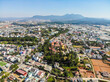 © CravenA - Aerial view of The Golden Buddha statue or Thien vien Van Hanh in Dalat city in Vietnam.