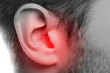 © blackday - Male ear with source of pain