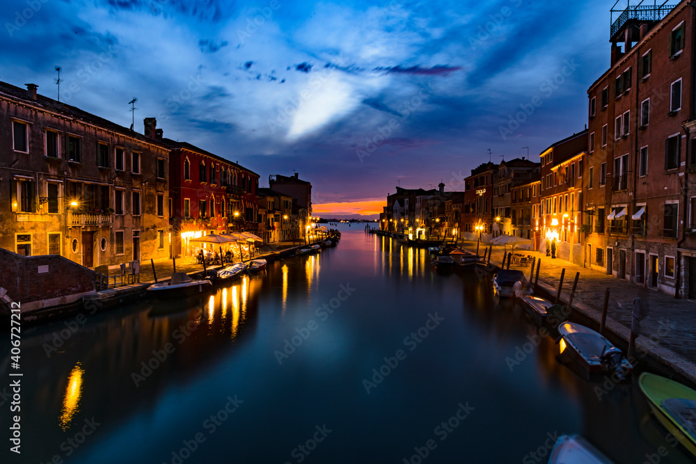An Evening in Venice - obrazy, fototapety, plakaty 