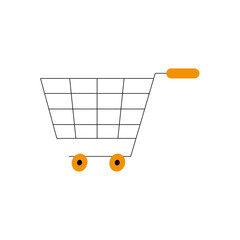 shopping cart icon vector design