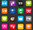© lisess - Internet, server, network icons set